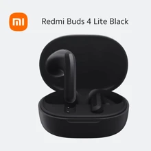 Xiaomi Redmi Buds 4 Lite Black, Wireless Earbuds, Noise Cancelation, 20Hr Battery Life, IPX4 Water Resistance, 12mm Dynamic Driver, Lightweight, Google Fast Pair, Media Control, Compatible With Cellphones - Black - View 3