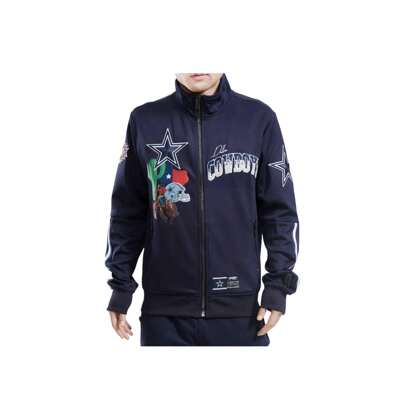 Pro Standard Dallas Cowboys Home Town Midnight Navy Track Jacket FDC641843-MDN