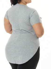 kit Conjunto Fitness Plus Size Academia (calça + blusa) 10647/11059