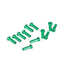 Tapas Para Pezones De Radios Coloridas Ztto, 12 Uds., Para Bicicletas De Montaña Y De Carretera, 14g 2,0 14mm, Material De Aleación De Aluminio Ultraligero De Alta Resistencia