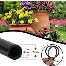PVC Garden Irrigation Water Pipe 1/4 Inch Drip Irrigation Pipe Garden Irrigation System Distribution - Black - View 4