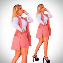 Women Two-Piece Outfits - 藕粉色 - 查看 4