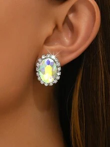 Trang sức thời trang & tinh tế, Hoa tai đính đá hình giọt nước bán chạy - Đầy màu sắc - Xem 14