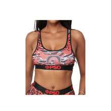 Warface Red Apex Red Camo Women's Sports Bra 4224T1060 - Đỏ - Xem 1