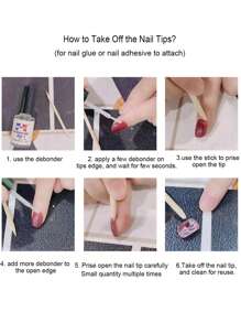 100% Uñas postizas hechas a mano de color rojo vino, 10 piezas de uñas cuadradas cortas con decoración de concha, puntas de uñas falsas reutilizables para diseños de arte de uñas para la vida diaria y vacaciones, suministros de uñas - Burdeos - Ver 12