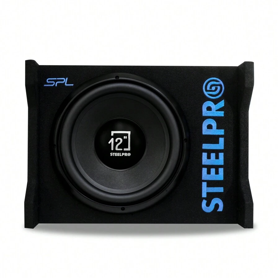 Bocina Tipo Subwoofer  Spl1200xb Para Carros, Pickups & Suv Color Negro De 4 X 12 X 1 Unidad