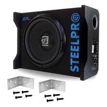 Bocina Tipo Subwoofer Spl1200xb Para Carros, Pickups & Suv Color Negro De 4 X 12 X 1 Unidad - Negro - Ver 3