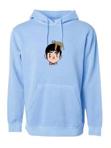 HOODIE sudadera natanael hipnotic ct corridos tumbados - Celeste - Ver 2