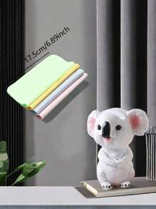 1 pieza Soporte de gafas de resina con diseño de koala de dibujos animados, accesorio decorativo para el hogar, mejor regalo - Multicolor - Ver 16