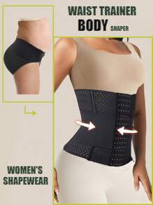 1 Pc Wrap Waist Trainer Double Belt Slimming Sheath Height 28CM Faja Body Shaper Corset Shapewear Woman Flat Tightens Belly Postpartum Sheath Waist Trainer Body Shaper Girdles For Women Sheath Flat Belly Woman