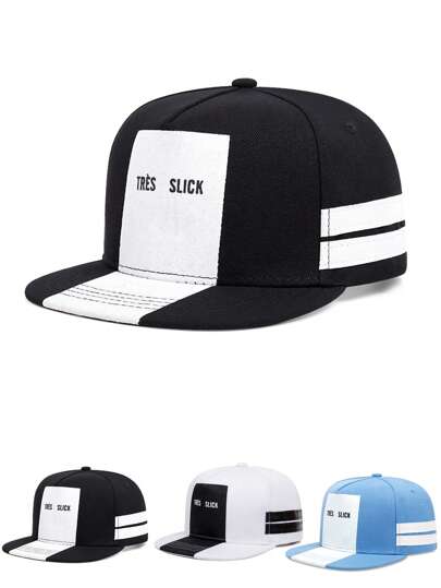 1pc Unisex Outdoor Letter Graffiti Baseball Cap For Men New Fashion Stripe Snapback Cap Printing Era Hip Hop Cap Outdoor Sun Fitted Dad Hat