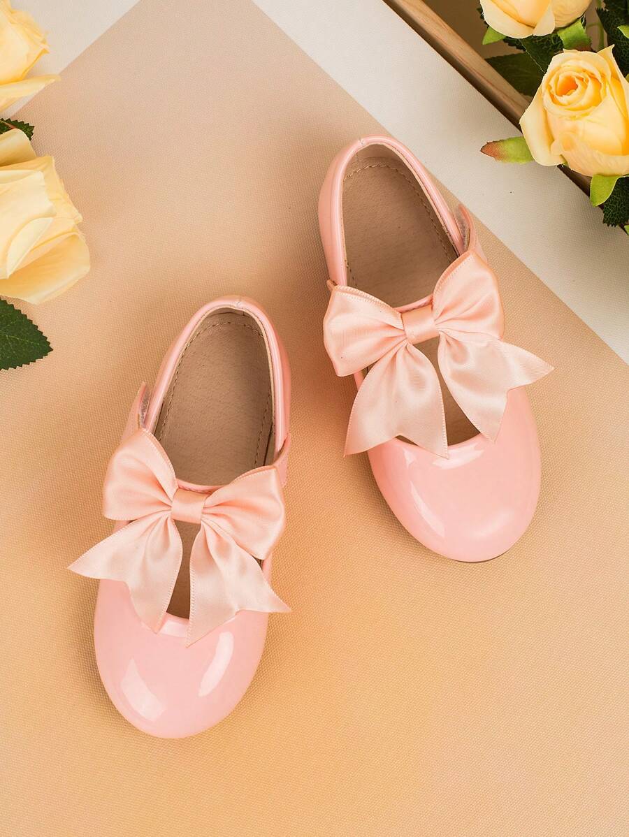 2 pares de bailarinas con decoración de flor hecha a mano y cierre de gancho y lazo, apropiadas para todas las estaciones - Rosa vieja - Ver 1