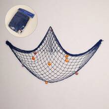 Decoração de Parede com Rede de Pesca Natural com Conchas, Decoração de Festa com Tema Oceânico Rede de Pesca Festa de Piratas, Casamento, Decoração de Fotografia, Natal