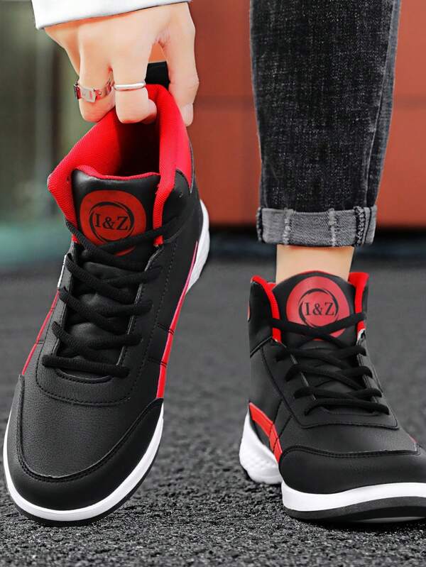 Zapatillas deportivas informales de corte alto para hombre, zapatos deportivos blancos nuevos de verano 2024, talla grande para hombre: 46/47/48