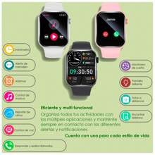 Reloj Smartwatch Vak F9 Ip67 Metal Health Pasos Calorias - Rosa - Ver 3