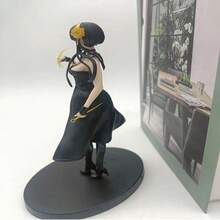 Black Clothed Beauty Standing Pose Figure Model - Black - View 5