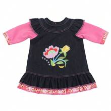 适合 16 英寸/40 厘米玩具重生娃娃服装连衣裙 20 种款式适合作为儿童礼物（不包括娃娃） - 彩色 - 查看 29