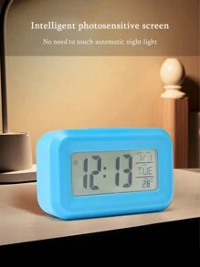 Multifunctional Smart Electronic Clock, Desk Clock With Backlight, Temperature, Calendar, Week, Timer For Kitchen, Dorm, Bedroom, Bedside,Home Decor ,Room Decor Gifts Birthday Graduation Digital Clock Alarm Clock Bedroom Decor Dormitory Decor Back To School School Decor School Surprise