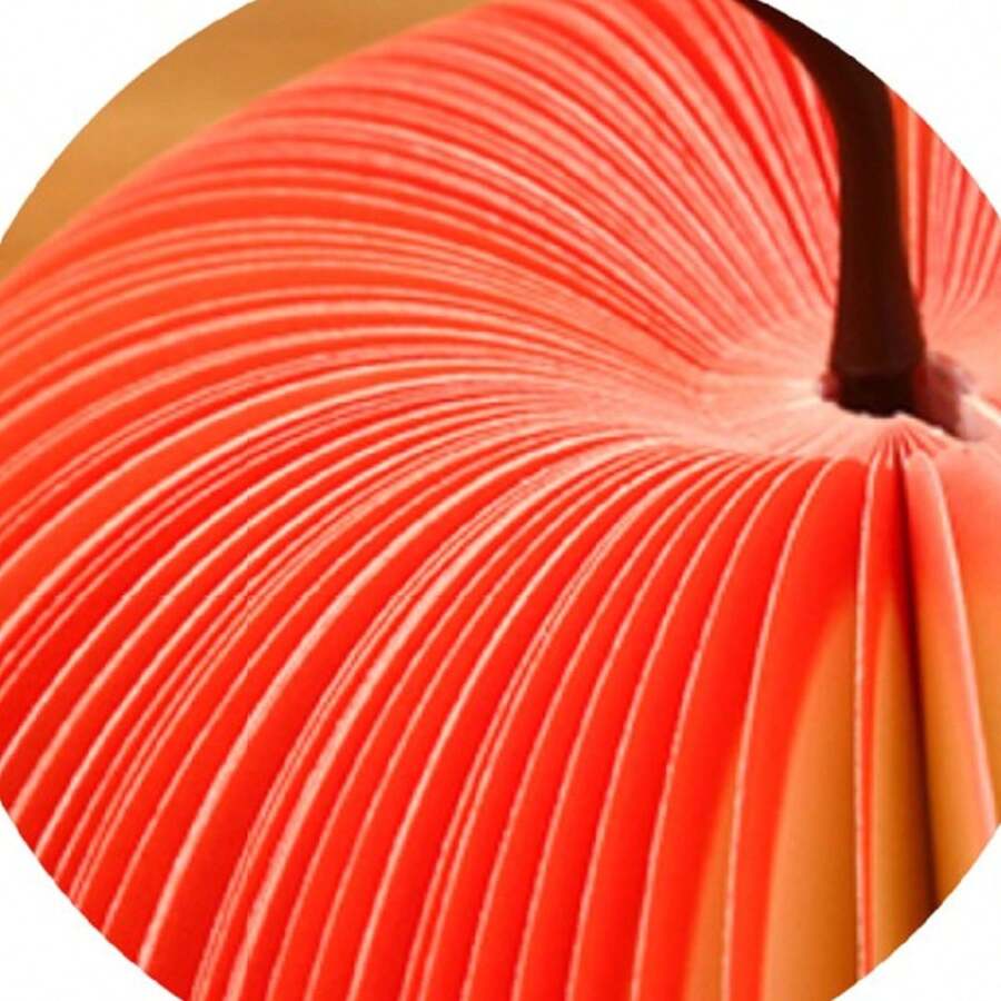 3D Creative Fruit Sticky Notes Red Apple Shaped Memo Pad, Cute And