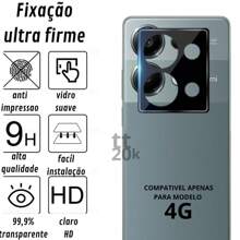 Xiaomi Redmi Note 13 Pro 4g Camera Film Tempered Glass Maximum Protection + Cleaning Kit - REDMI NOTA 13 PRO - Ver 3