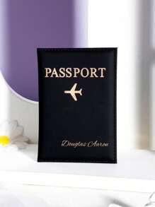 1 Stück individuell gestaltbare PU-Passaporttasche für Outdoor-Reisen und Geschäftsreisen mit persönlichem Namen, goldbepresstem 26-Buchstaben-Design und leichtem, personalisiertem Passhülle für Paar, Reisezubehör, tragbar, multifunktional, vielseitig, leicht, funktional, praktisch, modisch, farbig, schlicht, niedlich, Urlaubsfeeling/Urlaub, minimalistisch, Basics, individuelle Funde, Wintermode, Weihnachts-/Feriengeschenk, personalisierte Geschenke für Frauen, Taschen und Accessoires ideale Geschenke für Ihn, Sie, Freund, Freundin, für Jahrestage, Weihnachten, Urlaub/Reisen, für Outdoor/Ausflüge/Reisen/Wandern/Stadium/Sport/Klettern, Schulmaterial, Rückkehr zur Schule, für Büro, Schule, Klassenzimmer, für Lehrergeschenke, für Uni, für Kollegen, für Dorms, für Lehrer, für Jungen und Mädchen, für Teenager, Sekundarschüler, Oberschüler, Studenten, Freshman, Sophomore, Unterstufenschüler