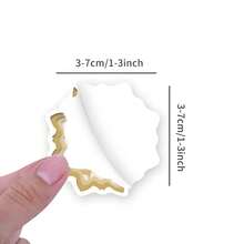 107入組老師貼紙膠片審美貼紙，適用於手帳，日記，筆記本，汽車杠，滑板車，水杯，電腦，手機，卡通，硬質帽，汽車貼紙和貼花 - 彩色 - 查看 2