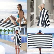 Bath Towels - Navy Blue - View 6