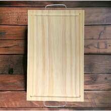 厨房肉类蔬菜烧烤木板 23x36 - 摩卡棕 - 查看 3