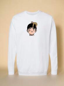 sudadera sueter natanael hipnotic ct corridos tumbados - Blanco - Ver 1