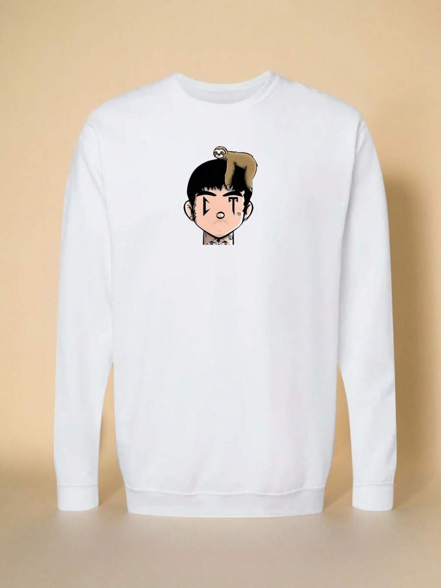 sudadera sueter natanael hipnotic ct corridos tumbados - Blanco - Ver 1