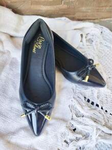 Women Flats - 黑色 - 查看 3