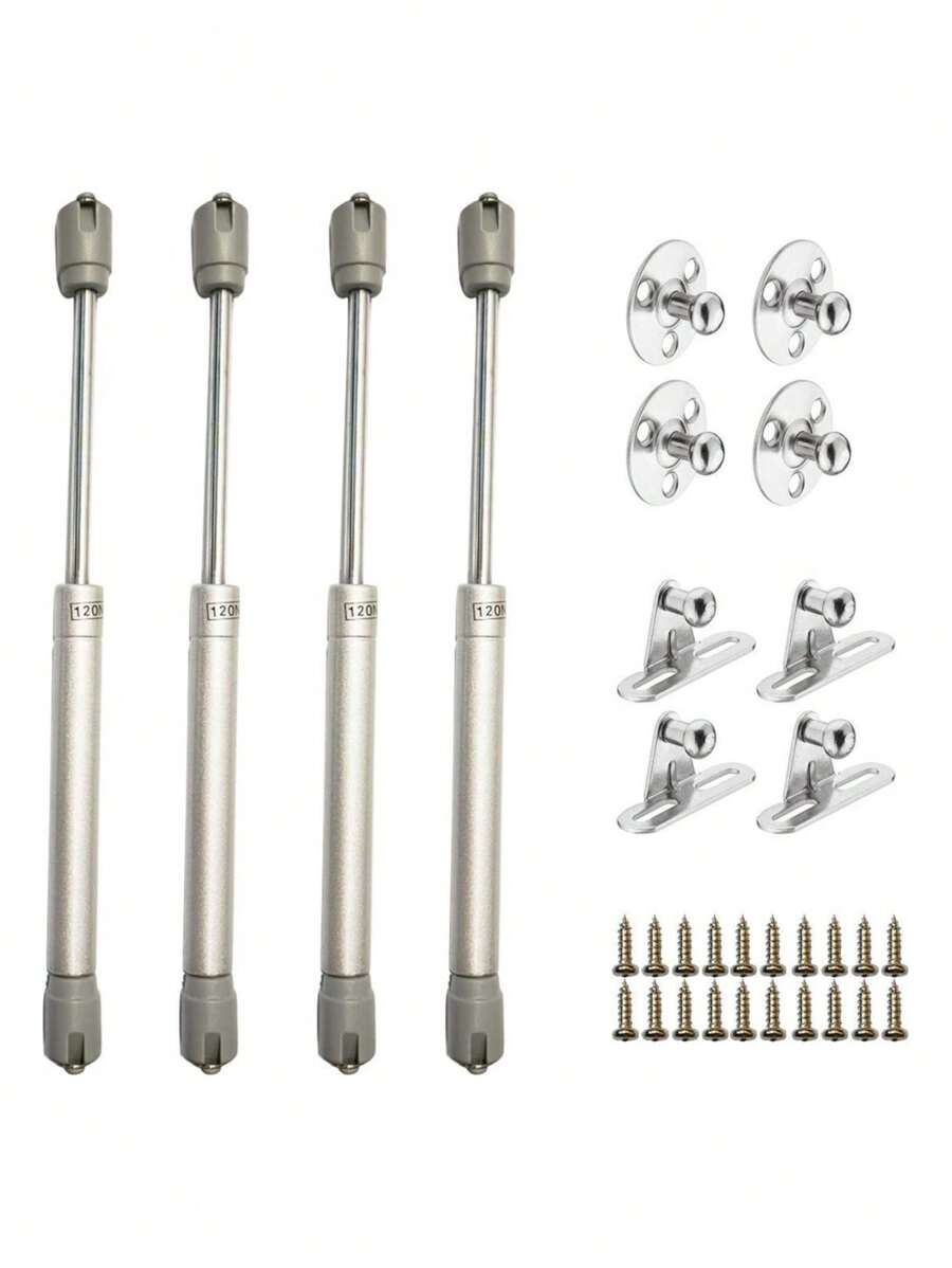 4 Pistones Amortiguador Gas Tope Puerta Para Alacena Cocinas - Multicolor - Ver 1