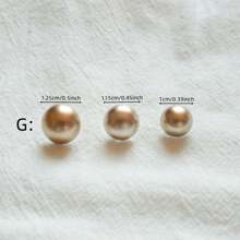 20入組簡約淺金色塑料扣釦，附圓形、心形、蝴蝶結、花朵和復古花紋，適用於毛衣、外套、西裝、針織衫 DIY珠寶製作