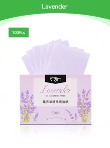 100片入組，每包100片面部吸油紙，可攜式包裝，面部調理紙，適用於油性皮膚和旅行，夏季控油清爽，迅速吸收油脂並保持肌膚乾爽，男女適用，有6種顏色可選，告別油膩的夏天 - 彩色 - 查看 10