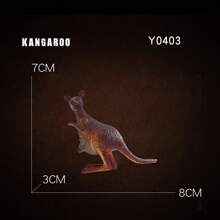 Wild Animal Model Toy, Realistic Solid Plastic Animal Figurine - Multicolor - View 7