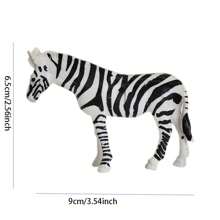 Wild Animal Model Toy, Realistic Solid Plastic Animal Figurine - Multicolor - View 3