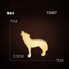 Wild Animal Model Toy, Realistic Solid Plastic Animal Figurine - Multicolor - View 12