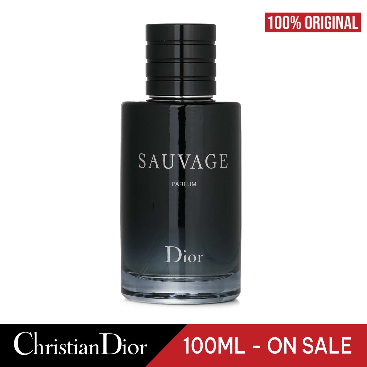 香水(男性用) Dior SAUVAGE PARFUM 100ml DIOR】 ソヴァージュ (SAUVAGE) ジョニーデップ- メンズ