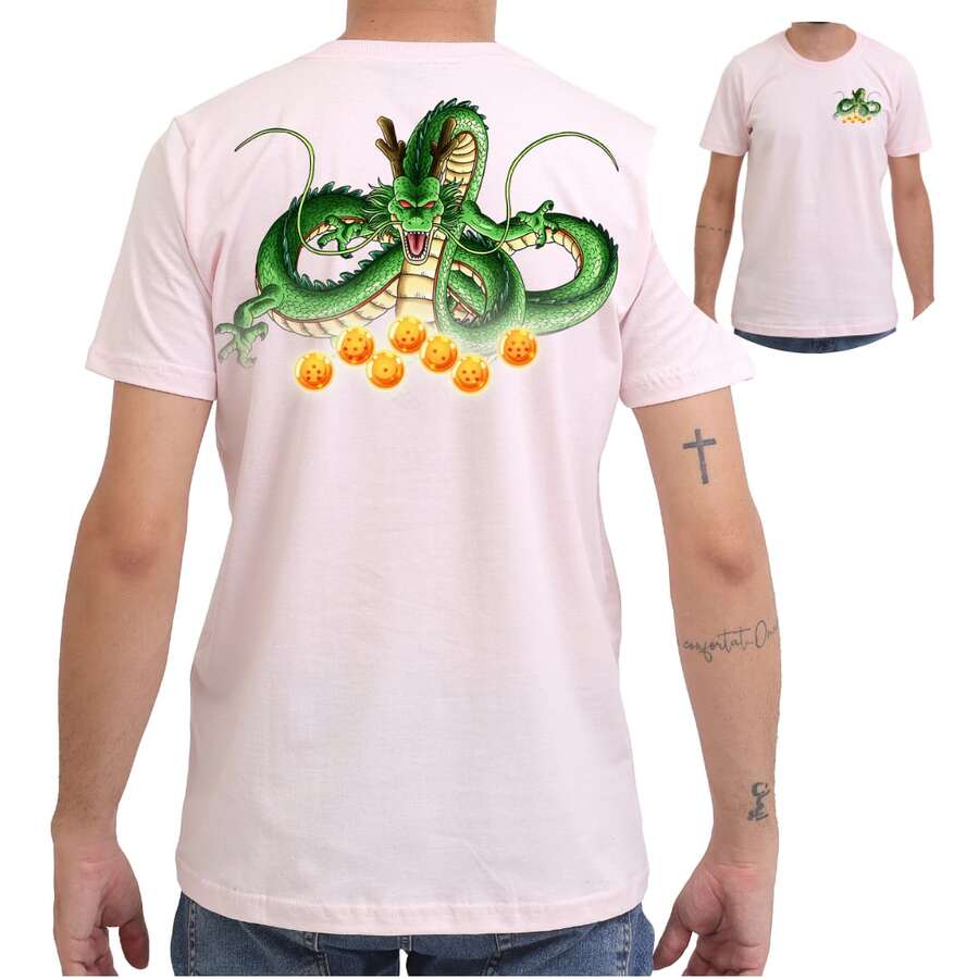 Men T-Shirts - 淺粉色 - 查看 1