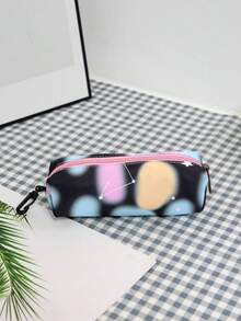 New Starry Sky Printed Three In One Combination Bag Backpack With Insulation Handbag And Student Pen Bag, Primary And Middle School Unisex Bag, Ideal School Bag Set For School, College & TravelLarge Capacity,Portable,Lightweight,With Pencil Case,Luggage Strap Design, Suitable For Teen Girls Women College Students, Perfect For Back To School,College,Middle School, High School,First Day Of School - Multicolor - View 6