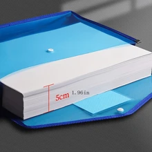 A4 Document Organizer Bag & Folder, File Sleeve, Transparent Storage And Sorting Bag With Label Back To School,Back To School,School Supplies