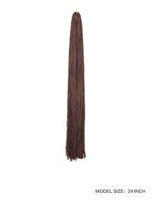 Micro Braids Hair Extensions Long Micro 3X Pre-Looped Synthetic Zizi Braids  24 Inch 100g/Pack Color Thin Small Box Braid Crochet Twisted Hair Synthetic Kanekalon Braiding Hair Extension