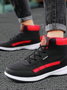 Zapatillas deportivas informales de corte alto para hombre, zapatos deportivos blancos nuevos de verano 2024, talla grande para hombre: 46/47/48