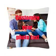 1 件您的照片枕套，适合情侣、父母、朋友、宠物、生日、节日庆祝、记录生活（加厚，18*18 英寸）