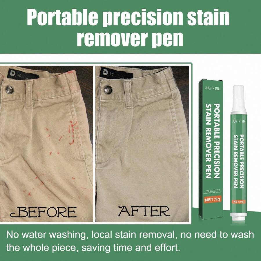 Portable Stain Removal Pen, Cleaning And Decontamination Clothes