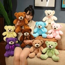 Perfectly Soft - 35 Cm Standing Teddy Bear In Various Colors: Plush Friend For Comfortable Hugs - Multicolor - View 1