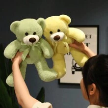 Perfectly Soft - 35 Cm Standing Teddy Bear In Various Colors: Plush Friend For Comfortable Hugs - Multicolor - View 2