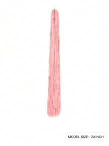 Micro Braids Hair Extensions Long Micro 3X Pre-Looped Synthetic Zizi Braids  24 Inch 100g/Pack Color Thin Small Box Braid Crochet Twisted Hair Synthetic Kanekalon Braiding Hair Extension