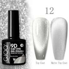 6 Màu sắc Mắt mèo Từ tính Gel Đánh bóng Bộ Với Ngâm UV Led Mắt mèo Gel Đánh bóng Làm móng tay Nghệ thuật Qủa tặng Bộ dụng cụ - Từ tính Gậy Đã Bao gồm - Nhiều màu - Xem 13