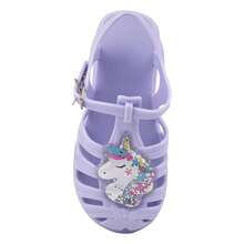 Kids Flat Sandals - Màu Lilac Tím - Xem 2